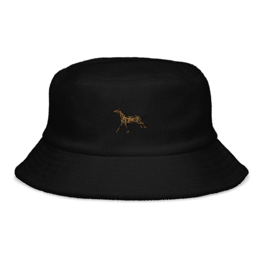 horse | terry cloth bucket