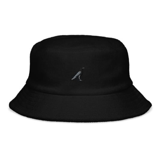 black crow | terry cloth bucket