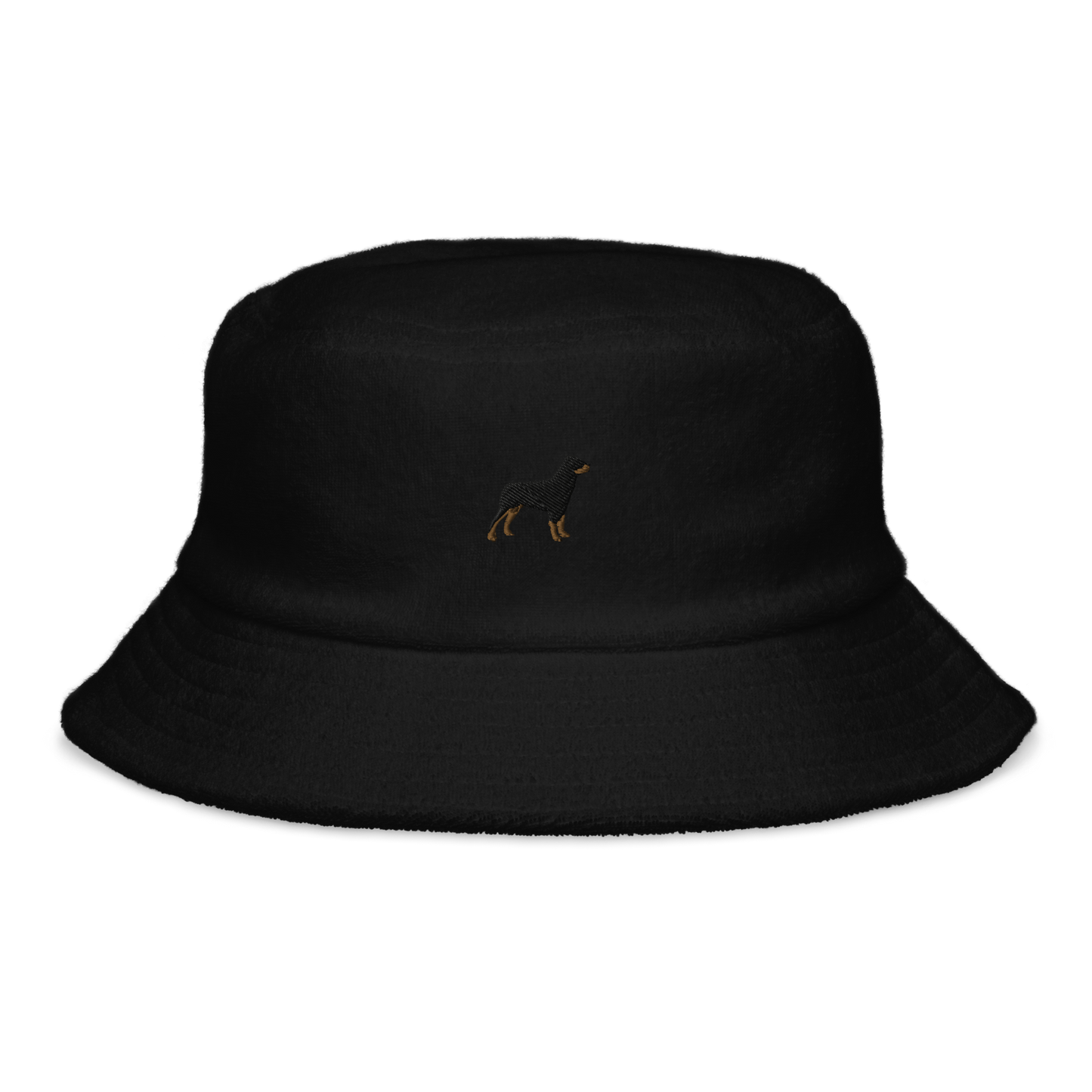 rottweiler | terry cloth bucket