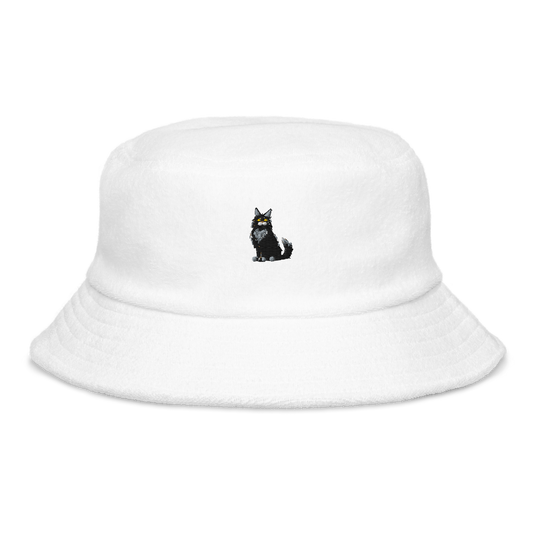 maine coon | terry cloth bucket