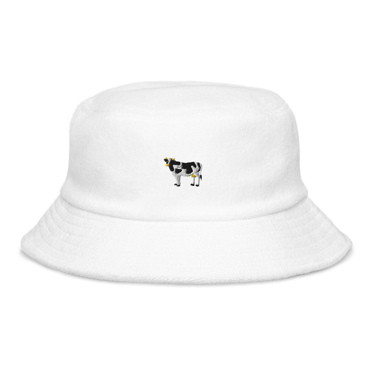 cow | terry cloth bucket